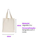 Ecobag Símbolo Direito Personalizada