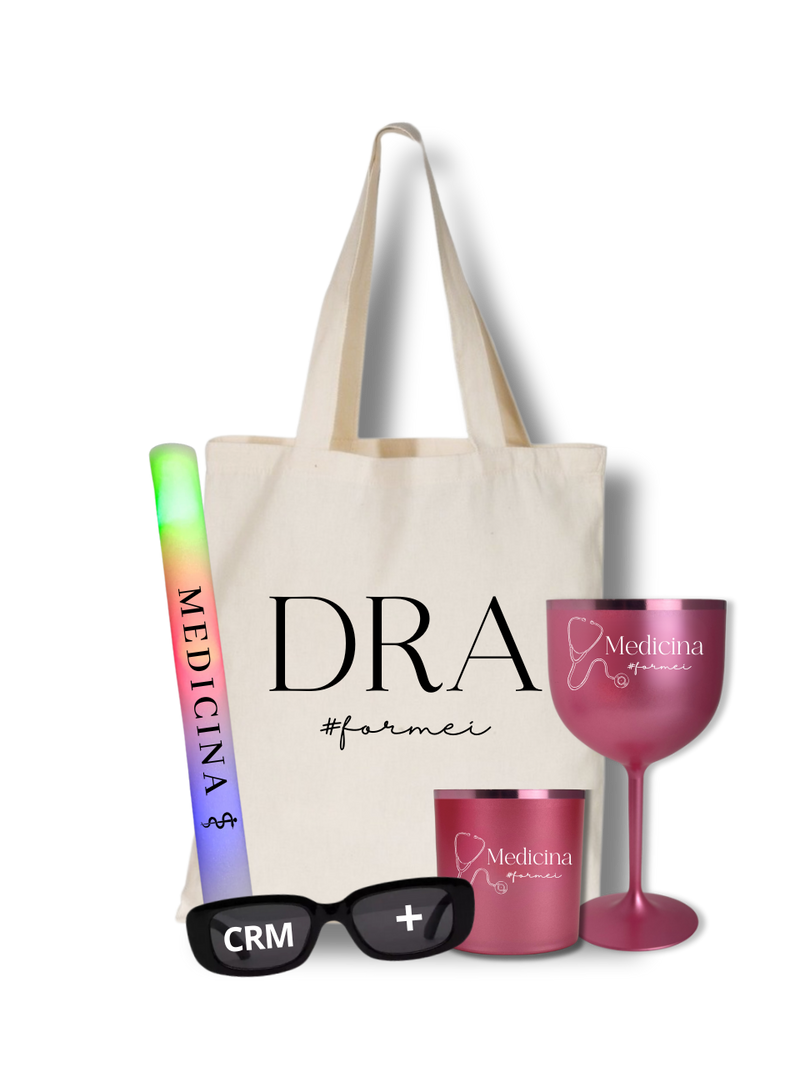 Kit Formatura de Medicina Personalizado