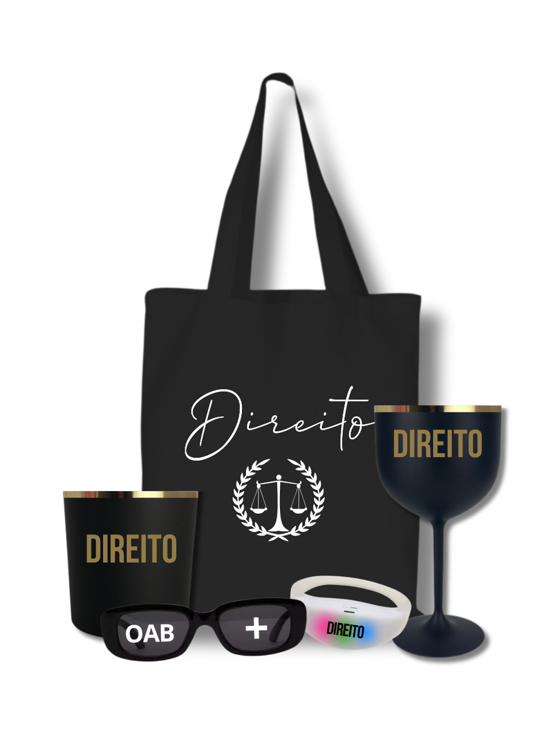 Kit Formatura de Direito Personalizado
