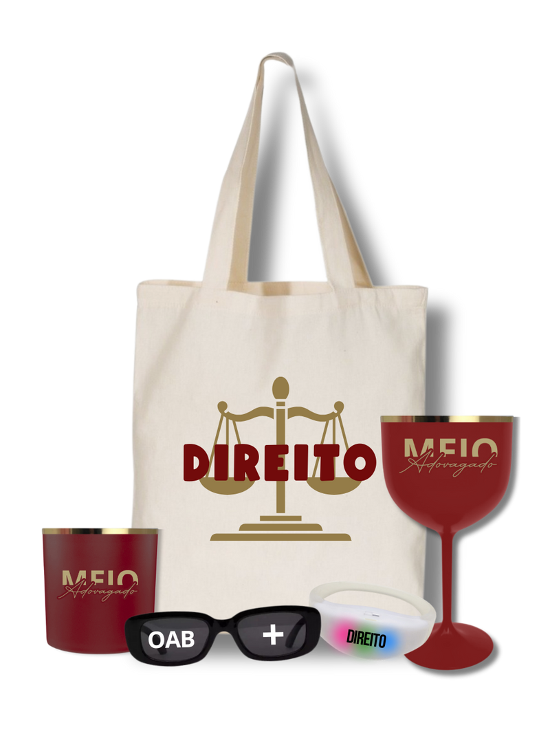 Kit Formatura de Direito Personalizado