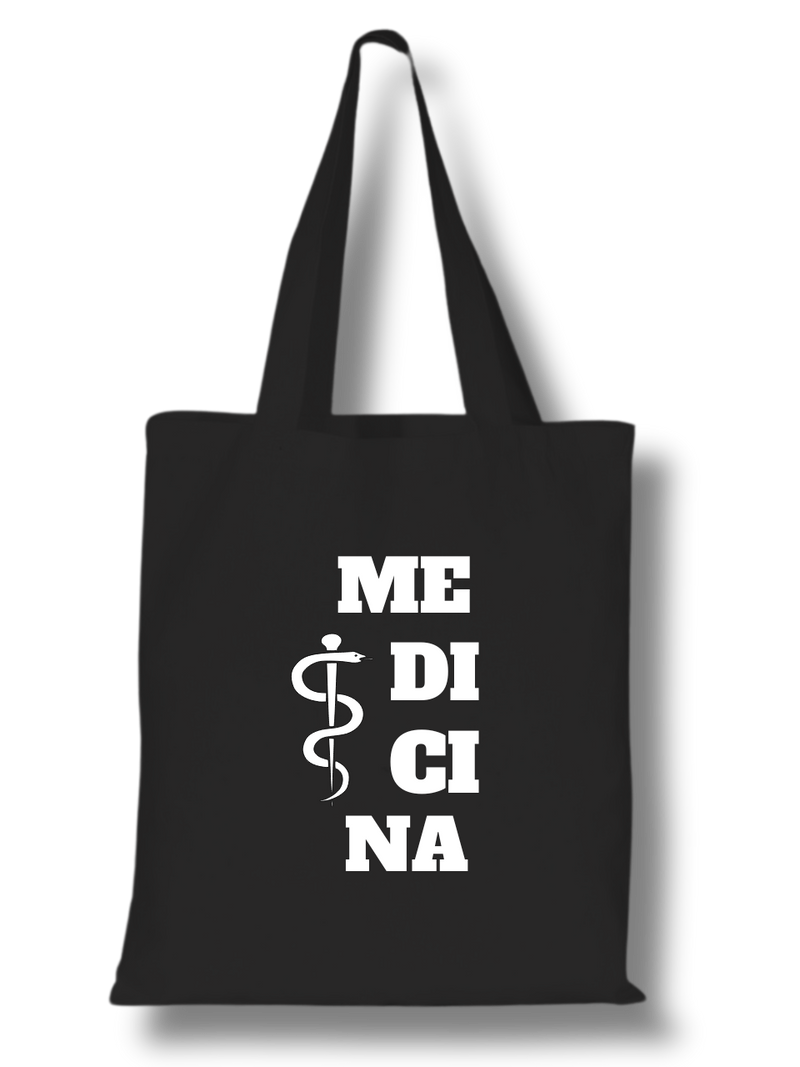 Ecobag Medicina Preto
