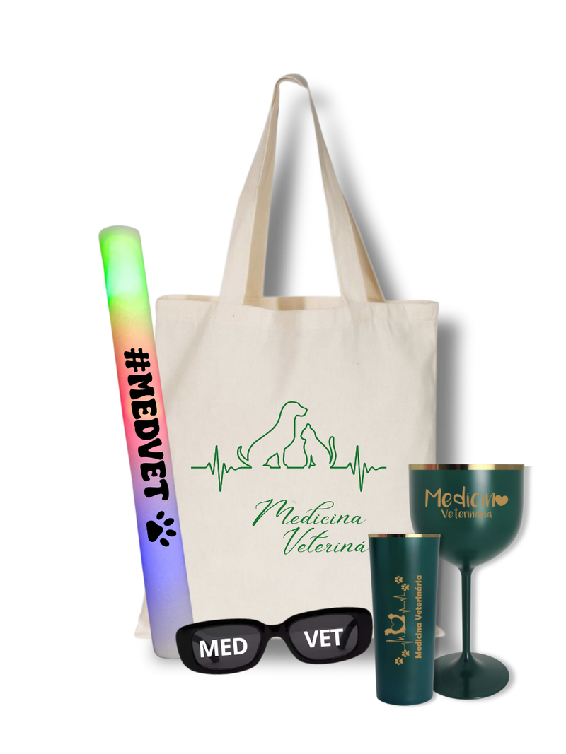 Kit Formatura Medicina Veterinária Personalizado