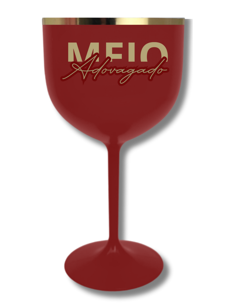 Taça Gin Meio Advogado Marsala 450ml