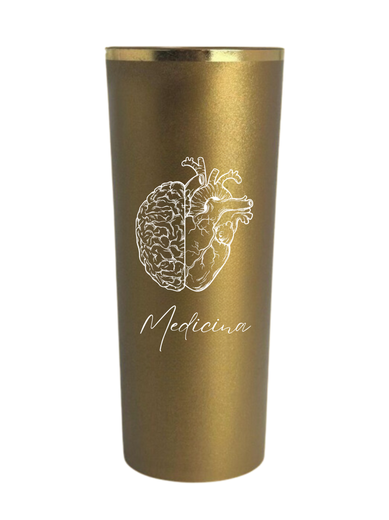 Copo Long Drink Medicina Dourado 350ml