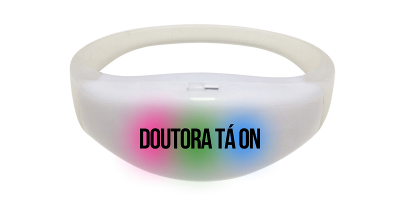 Pulseira Doutora Tá On Personalizada