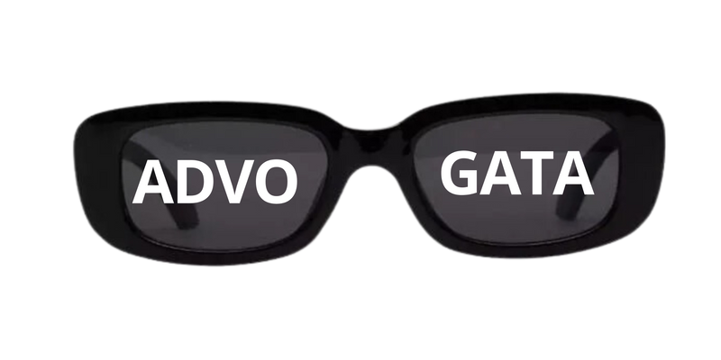 Óculos Retrô Preto Direito Personalizado