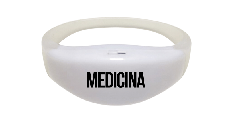 Pulseira de Led Medicina Personalizada