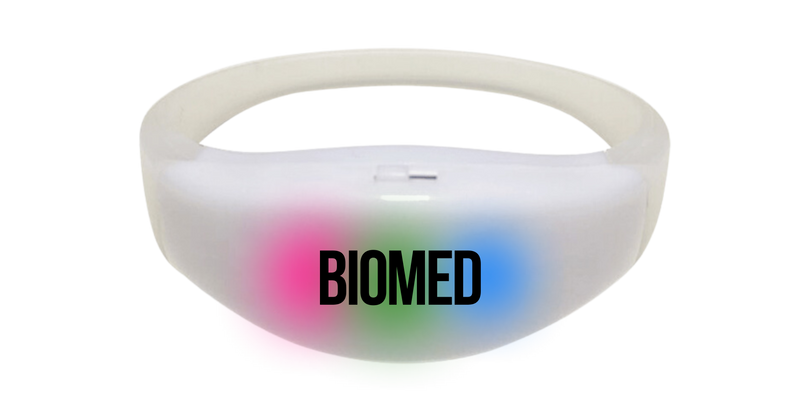 Pulseira de Led Biomedicina Personalizada