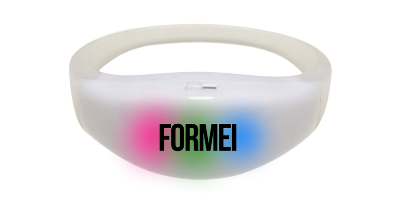 Pulseira de Led Formei Personalizada