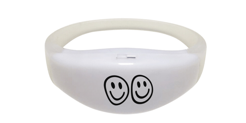 Pulseira de Led GoodVibes Personalizada